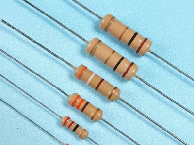 碳膜电阻器 直插色环电阻 电子元器
